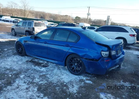 2013 BMW M5 from USA, damaged, VIN WBSFV9C56DC773401